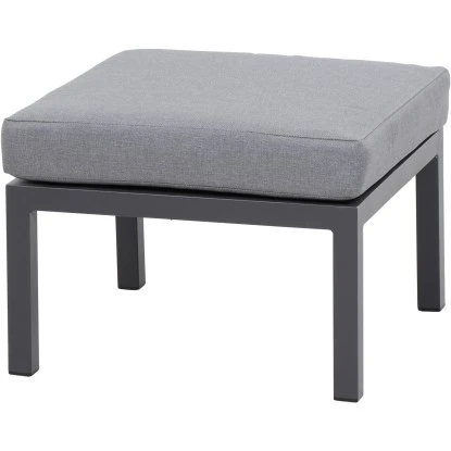 Siena Garden Lounge-Set Cosmo 3-tlg. Alu Grau Inkl. Kissen – Bild 12