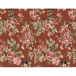 Siena Garden Sesselauflage Xora 110 Cm X 48 Cm X 8 Cm Terracotta Blume