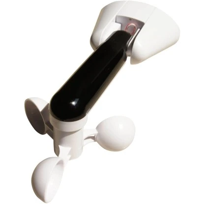 Home Deluxe LED Vollkassettenmarkise Elos 350 Cm X 250cm Marineblau-Weiß – Bild 3