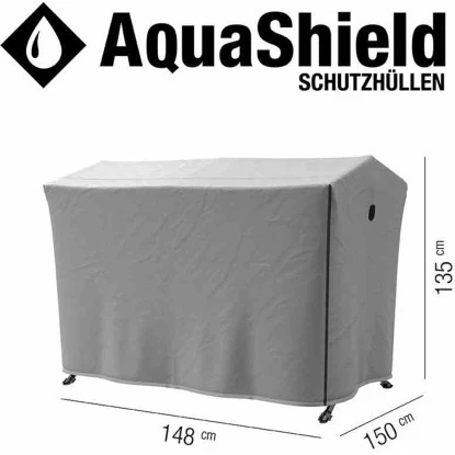 Siena Garden Schutzhülle Hollywoodschaukel AquaShield Hellgrau 148 X 150 X135 Cm – Bild 4