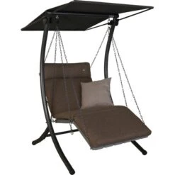 Angerer Hollywoodschaukel 1-Sitzer Luxus Smart Olive