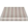 Spettmann Gelenkarmmarkise Star Klassik B 500 Cm X T 200 Cm Beige-Sand Gestreift
