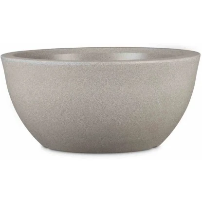Siena Garden Pflanzschale Bristol Taupe Ø 40x17 Cm
