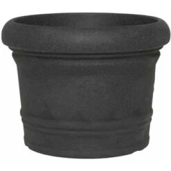 Siena Garden Pflanzgefäß Norah Anthrazit Ø 45x34 Cm