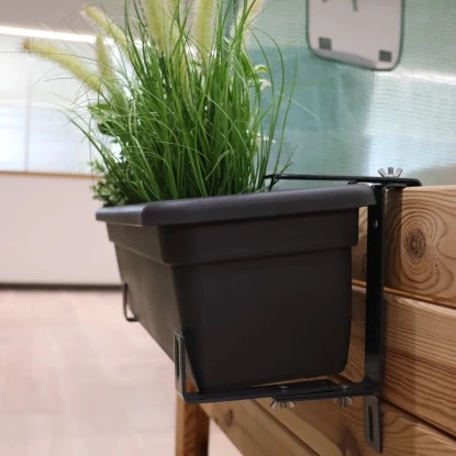 Siena Garden Kastenhalter Gigant Braun 120x90x30 Cm – Bild 4