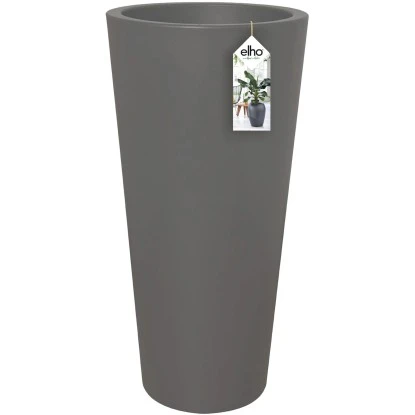 Elho Blumentopf Pure Straight Hoch Ø 38,5 Cm Anthrazit