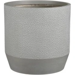 Mica Decorations Blumentopf Bogota Outdoor 36 Cm X 36 Cm X 36 Cm Magnesium Grau