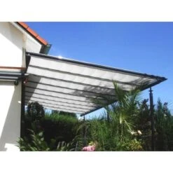 Floracord Vierecksonnensegel Silbergrau 275 Cm X 96 Cm
