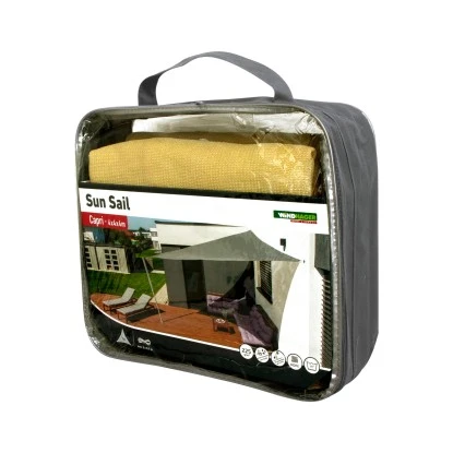 Segel Capri DR 4 X 4 X 4 M Champagne – Bild 6