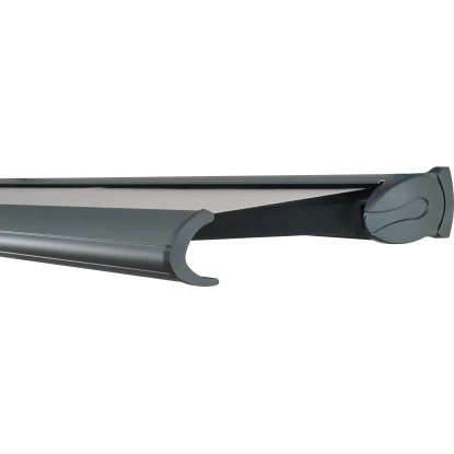 Wismar Kassettenmarkise Anthrazit Mit E-Motor 450 X 150 Cm Stoff Hellgrau-Beige – Bild 5