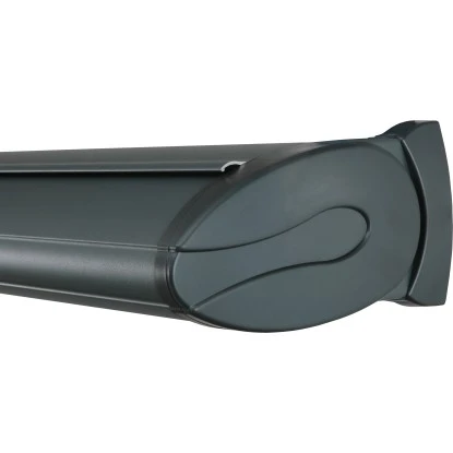 Wismar Kassettenmarkise Anthrazit Mit E-Motor 450 X 150 Cm Stoff Hellgrau-Beige – Bild 6