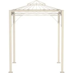 Eleo Pavillon Bolzano 269 Cm X 208 Cm X 208 Cm Pulverbeschichtet Weiß