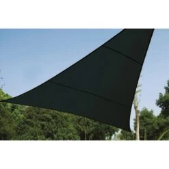Perel Dreieckssonnensegel Wasserdurchlässig 5 X 5 X 5 M Dunkelgrau