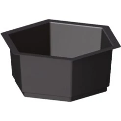 TraumGarten Einsatz Für 6-Eck Pflanzkasten Anna Ø 75 Cm Schwarz