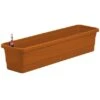 Ebertsankey Bewässerungs-Pflanzkasten Flora Premium 100 Cm Terracotta